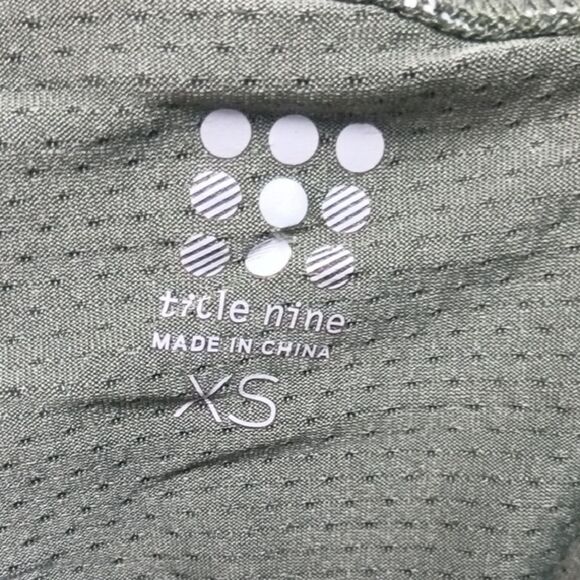 Title Nine Tropical Green Mini Skort Sporty Golf Tennis Size XS - Picture 3 of 4